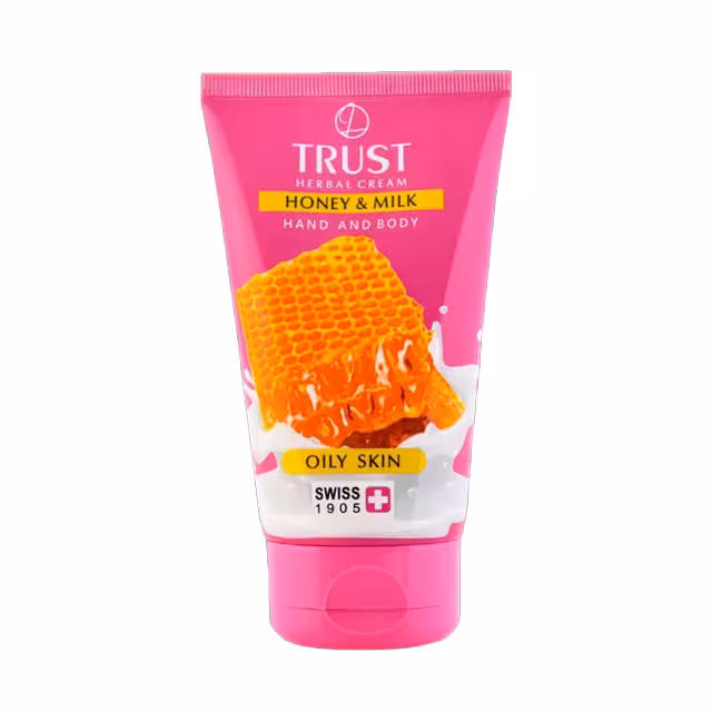 کرم دست و صورت تراست مدل شیر و عسل 150 میلی لیتری