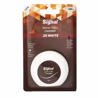 مشخصات، خرید و قیمت نخ دندان سیگنال مدل دارچین 3D WHITE طول 50 متر ⭐️ ویان مارکت