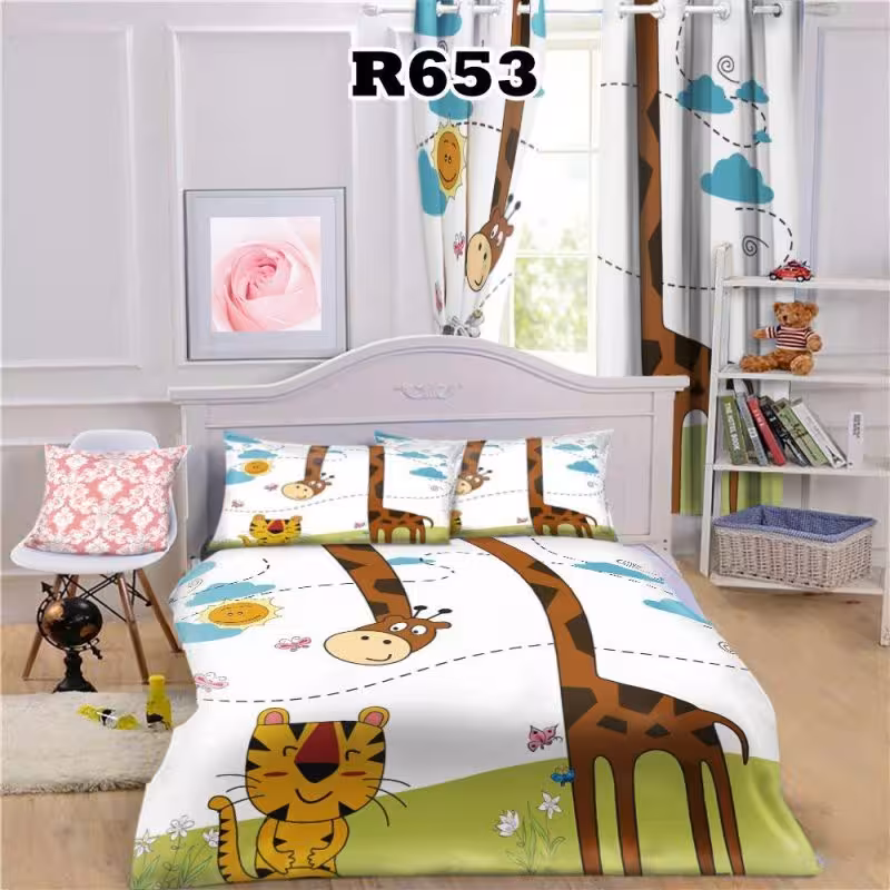 روتختی سه بعدی طرح کودک زرافه