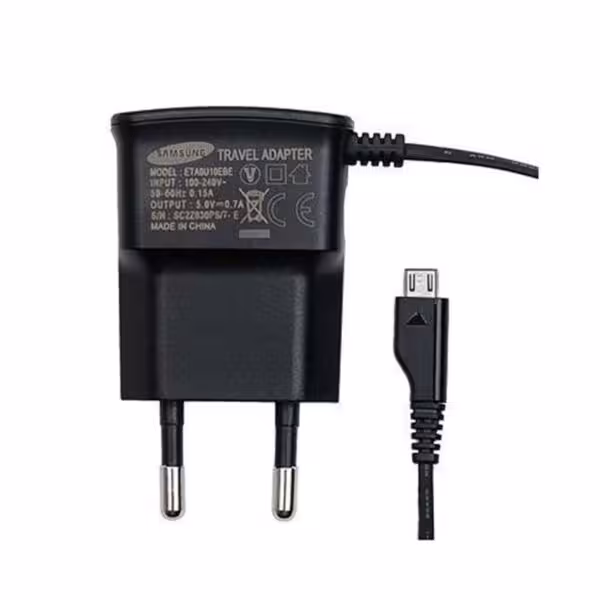 شارژر گوشی موبایل سامسونگ J2 مدل ای 9000 Samsung I9000 Charger Adapter ETA0U10EBE