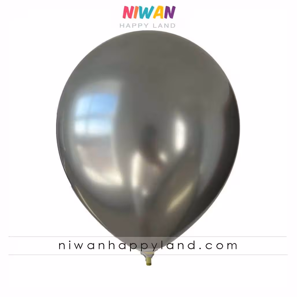 بادکنک لاتکسی کروم ذغالی