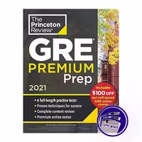 کتاب Princeton Review GRE Premium Prep 2021