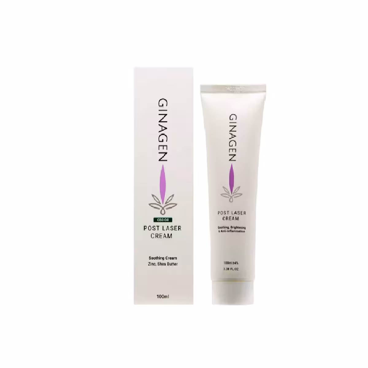 کرم مغذی بدن حاوی عصاره شاهدانه حجم 100 میلی لیتر ژیناژن