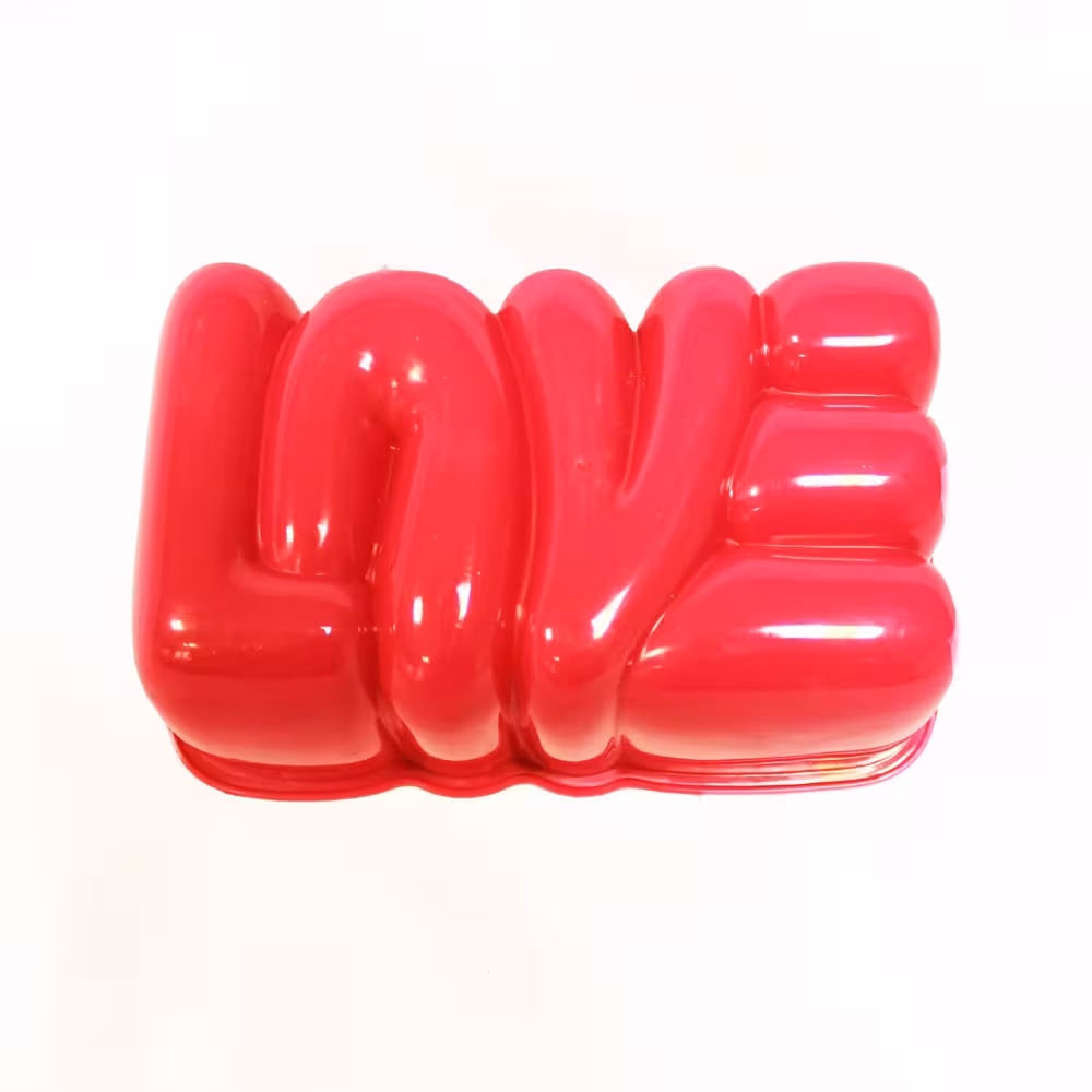 قالب ژله پلاستيكي طرح love