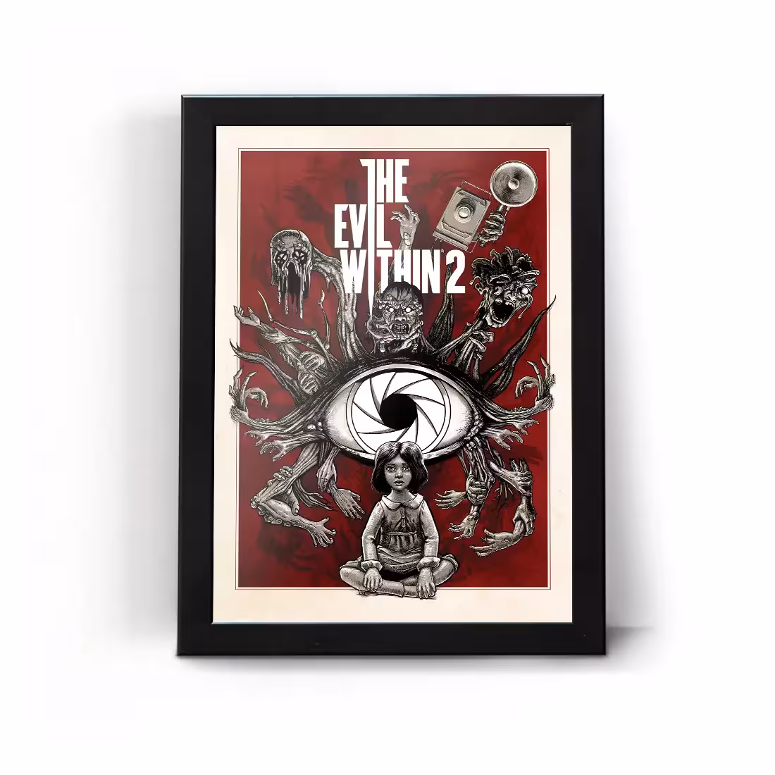 تابلو قاب اویل The Evil Within