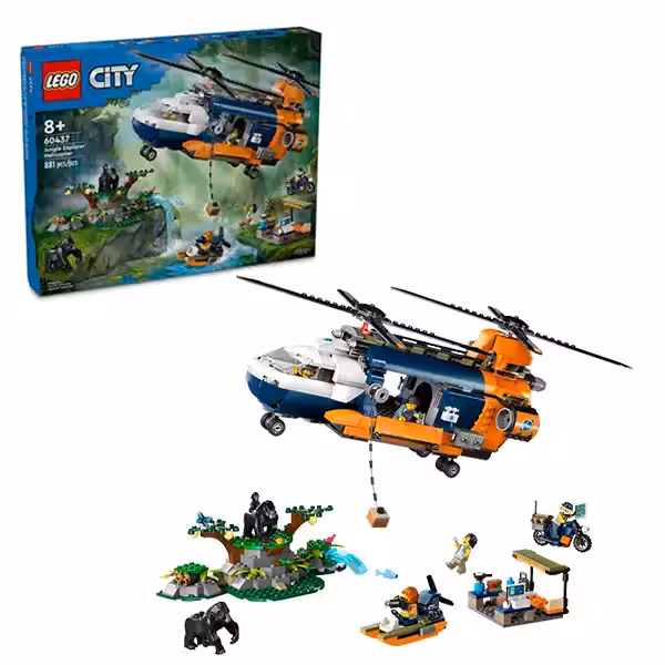 لگو سیتی مدل60437 هلیکوپتر کاوشگر