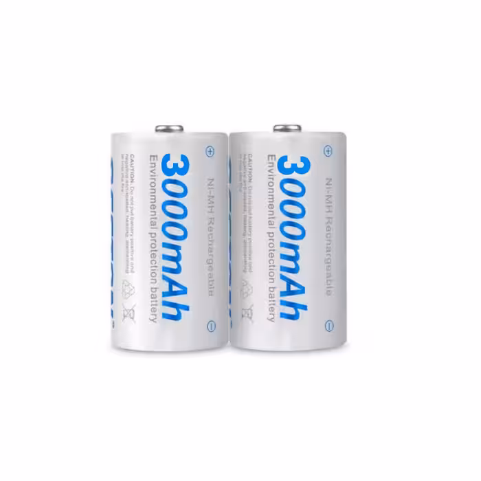 باتری C بستون مدل C R14 بسته 2 عددی ظرفیت 3000 میلی‌آمپر