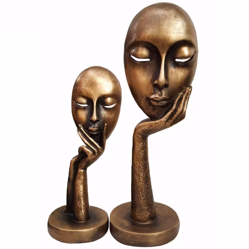 مجسمه رخ افسوس مجموعه 2 عددی