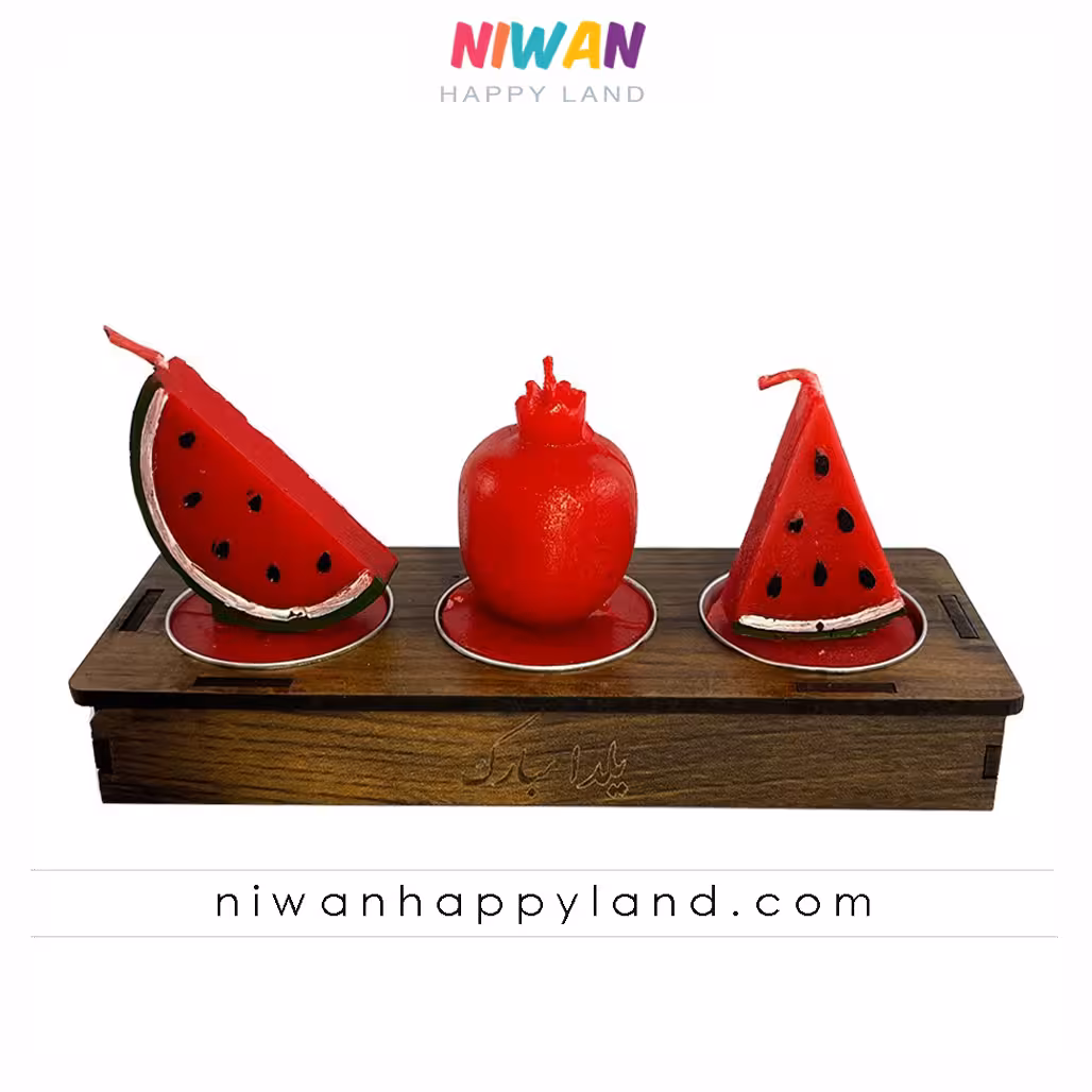 شمع هندوانه و انار