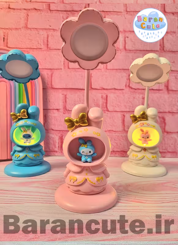 چراغ مطالعه و شب خواب به همراه تراش طرح ملودی