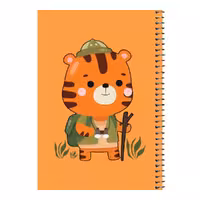 دفتر مشق 80 برگ اس جی مدل ببر کد 15