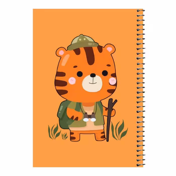 دفتر مشق 80 برگ اس جی مدل ببر کد 15