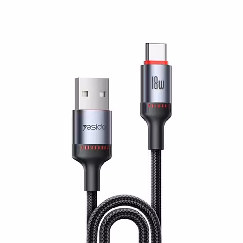 کابل شارژ یسیدو تایپ سی typec به لایتنینگ آیفونی YESIDI CA130 Lightning