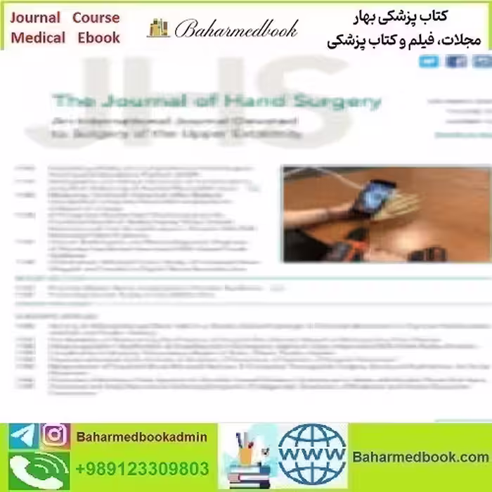 The Journal of Hand Surgery Volume 45 Issue 1 to 12 2020 TRU