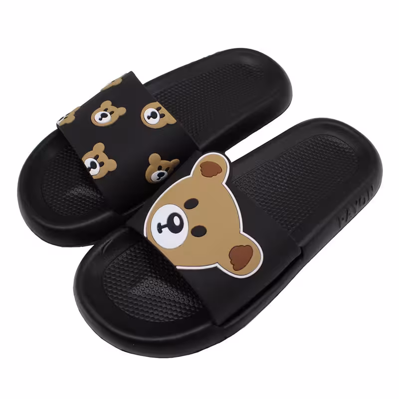 دمپایی زنانه پایون مدل تدی کد 1497-BK | کالا مکس