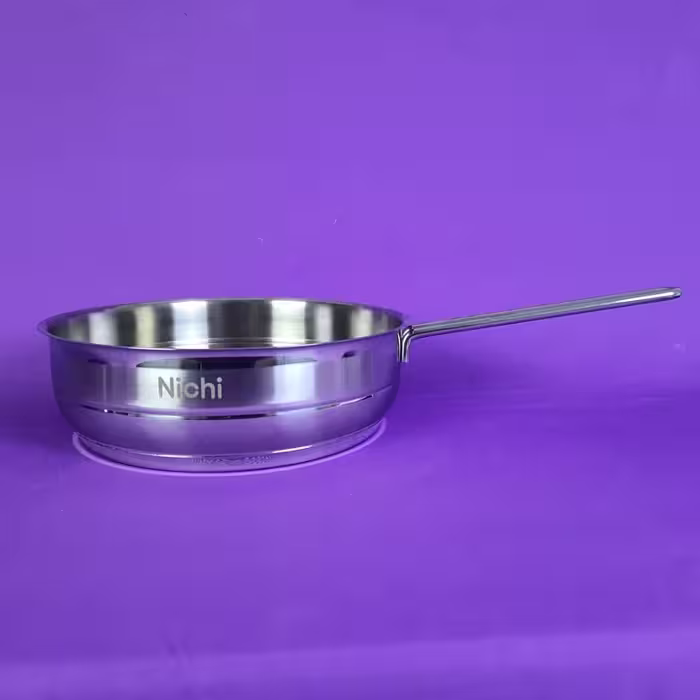 تابه استیل تک دسته سایز 20 نیچی