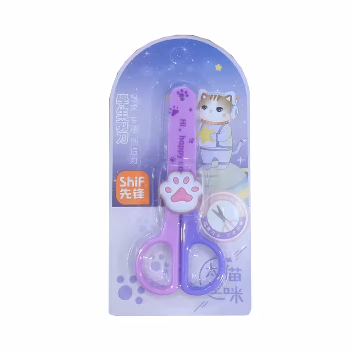 قیچی کودک غلاف دار Shif طرح متنوع