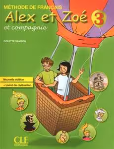 دانلود کتاب Alex et Zoe 3 - Livre   Cahier   CD