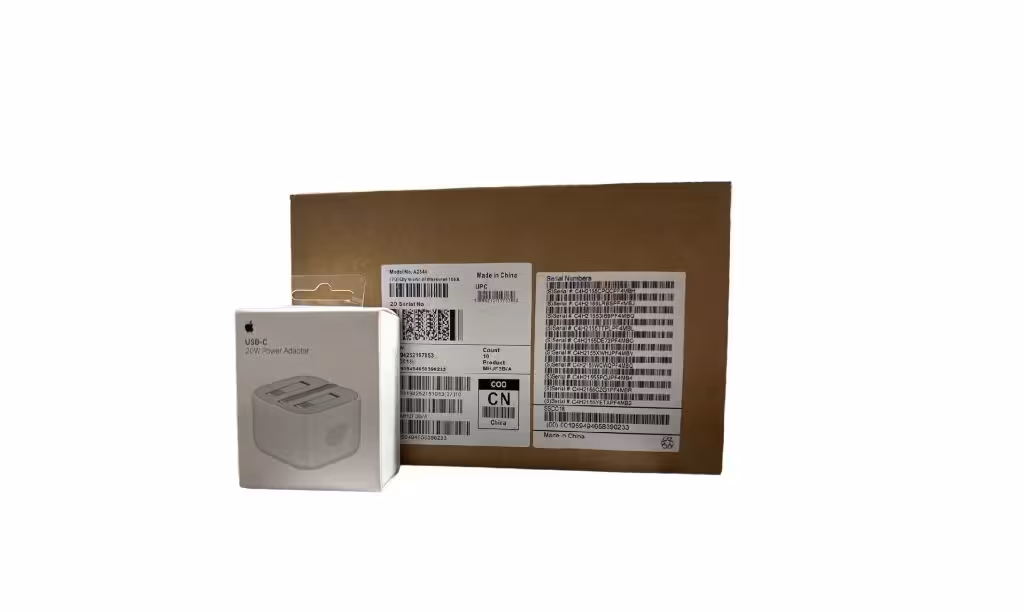 آداپتور آیفون 20 وات مدل B/A قدیم ( عمده )