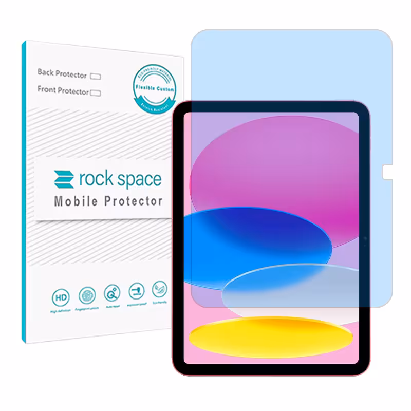 گلس تبلت اپل iPad 11 (2025) مدل نانو هیدروژل آنتی بلو برند راک اسپیس کد L