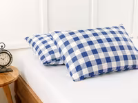 روبالشی انگلیش هوم مدل gingham بسته 2 عددی