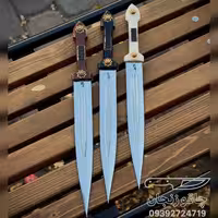 نیمچه 40 سانتی وسط شاخ همراه با غلاف رنگبندی