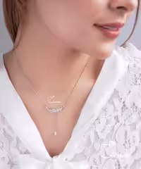 💍گردنبند جواهری بال فرشته(G_3020)