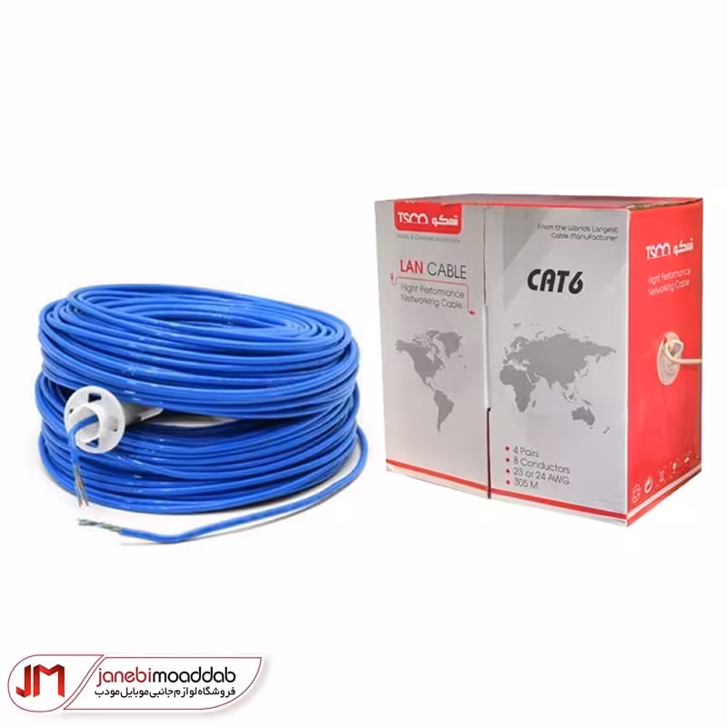 کابل شبکه تسکو مدل TNC CAT6 FTP (305M) 3020