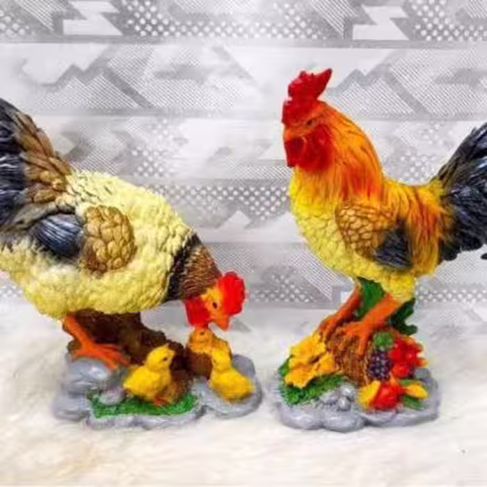مرغ و خروس بزرگ (جفتی)