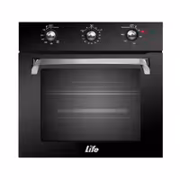 فر تو کار برقی، گازی مشکی شیشه ای لایف مدل Li-53