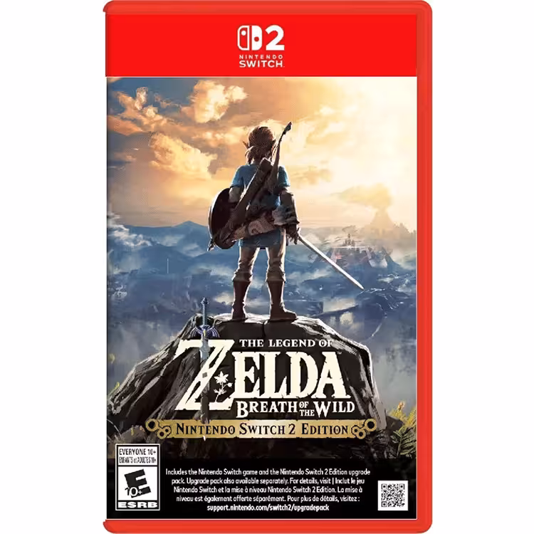 خرید بازی The Legend of Zelda: Breath of the Wild برای Nintendo Switch 2