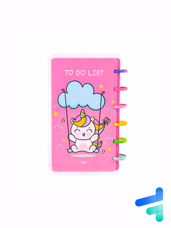 دفتر to do list طرح یونیکورن کد 91607
