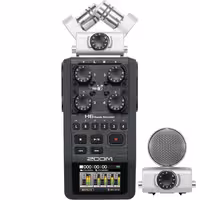رکوردر صدا زوم Zoom H6 Recorder 2 Microphone