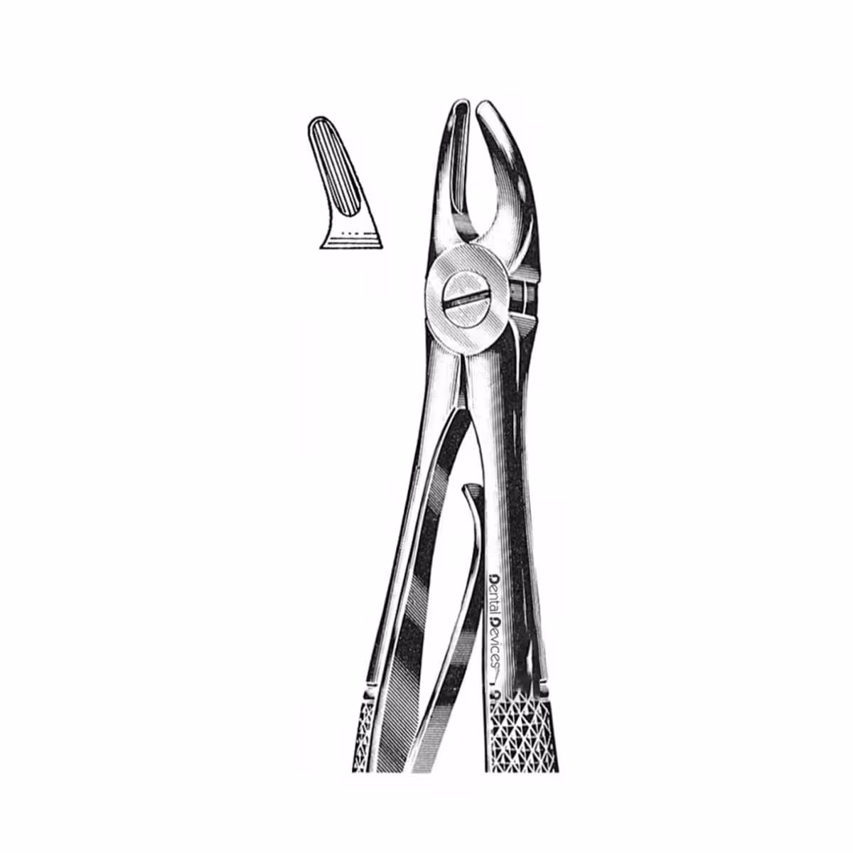 فورسپس پره مولر فک بالا اطفال دنتال دیوایس | Forceps Dental Devices