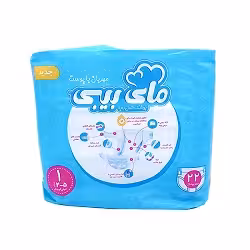 پوشک مای بیبی سایز 1 (بسته 22 عددی)