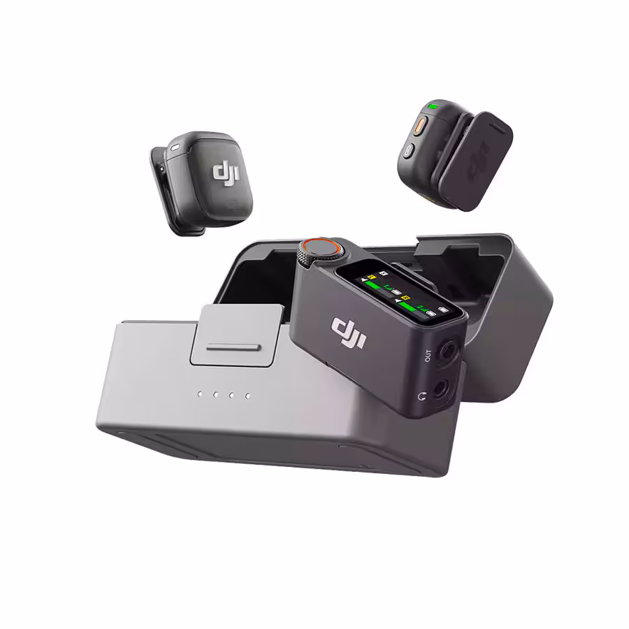 میکروفون بی سیم دی جی آی DJI Mic 3 2-Person Compact Wireless Microphone