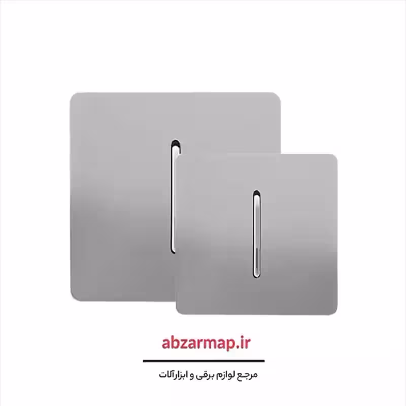 کلید تبدیل مدل کریستال طوسی نقره ای آسیا الکتریک