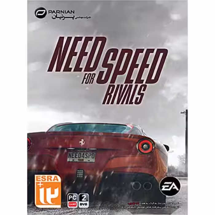بازی کامپیوتر جنون سرعت Need For Speed Rivals PC 2DVD