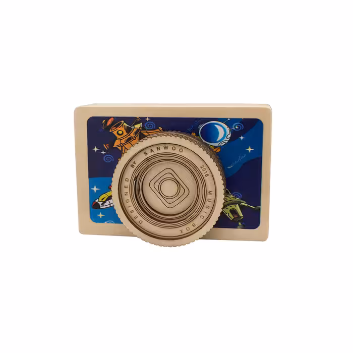 جعبه موزیکال موزیک باکس طرح دوربین عکاسی سایز کوچک