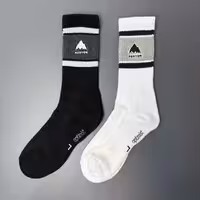 جوراب ساقدار کف حوله ای سری اتلتیک آپتیمیست طرح Burton