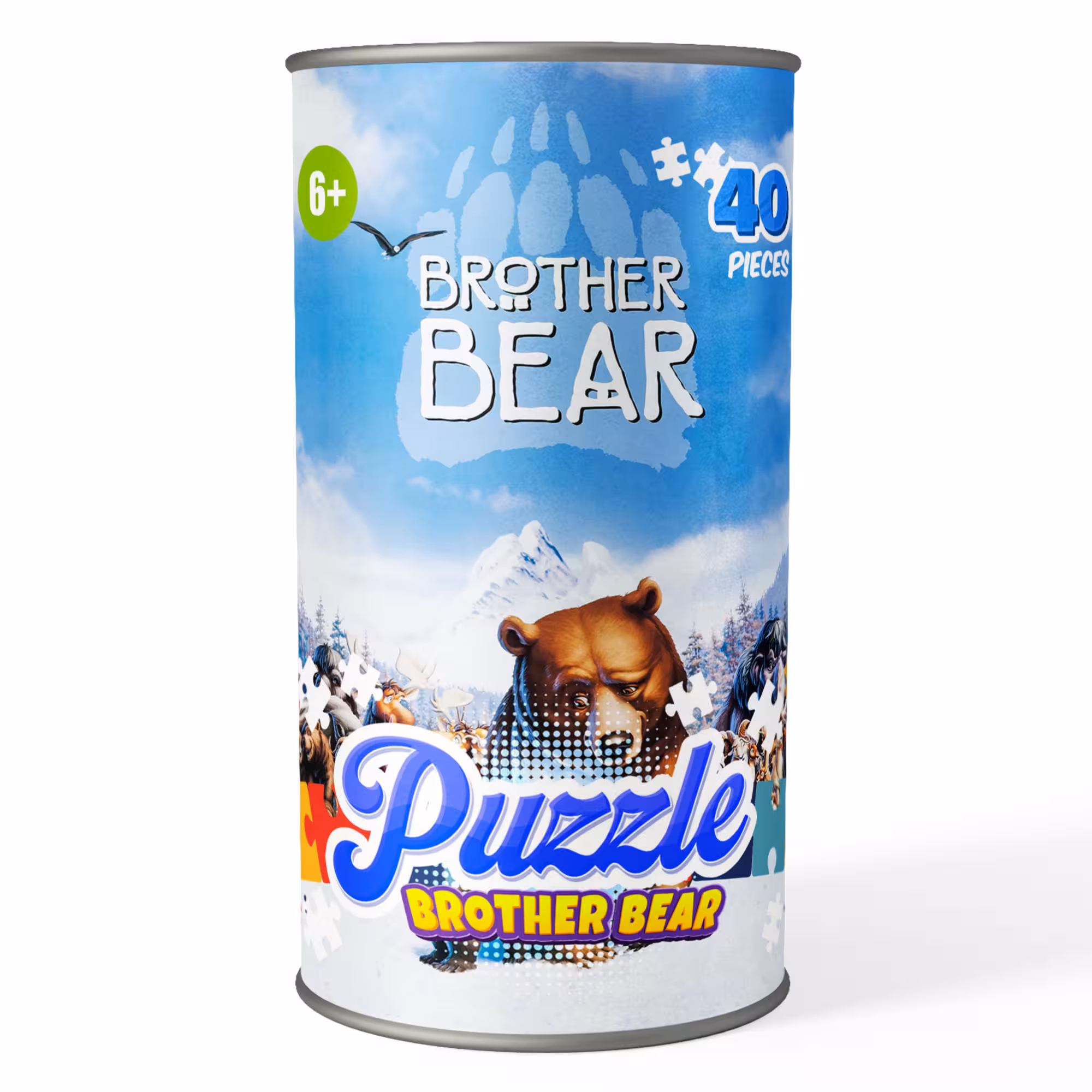 پازل 40 تکه کارتون خرس برادر