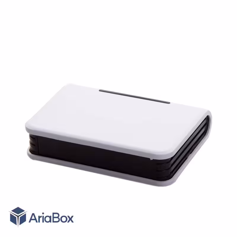 جعبه پلاستیکی بیسیم روتر تجهیزات شبکه ABN103-A1 با ابعاد 25×80×110 میلی متر