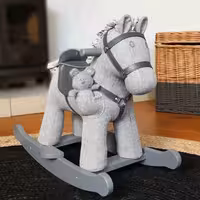 راکر اسب چوبی کودک لیتل برداسترلینگ و مک little bird