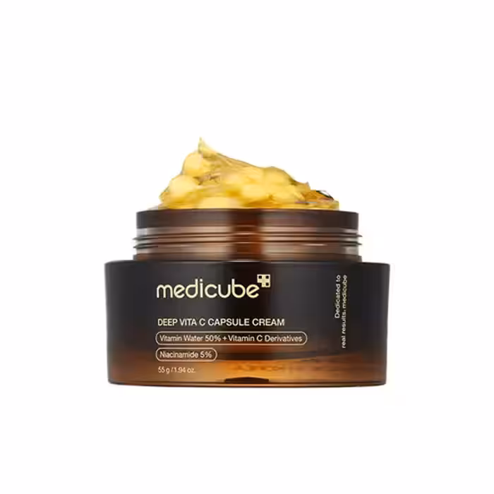 کرم کپسولی ویتامین سی مدی کیوب Medicube Deep Vita C Capsule Cream–اورجینال