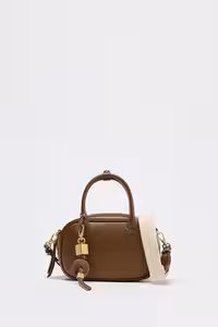 کیف زنانه زارا MINI TOPSTITCHED BAG | تهران زارا TehranZara