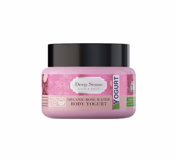 کرم ژل آبرسان بدن گلاب دیپ سنس انواع پوست 250ml
