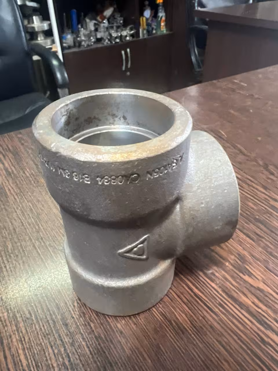 سه راه تبدیلی   ساکت ولد سایز 1 1/2"به 3/4" اینج کلاس 3000 از جنس A105