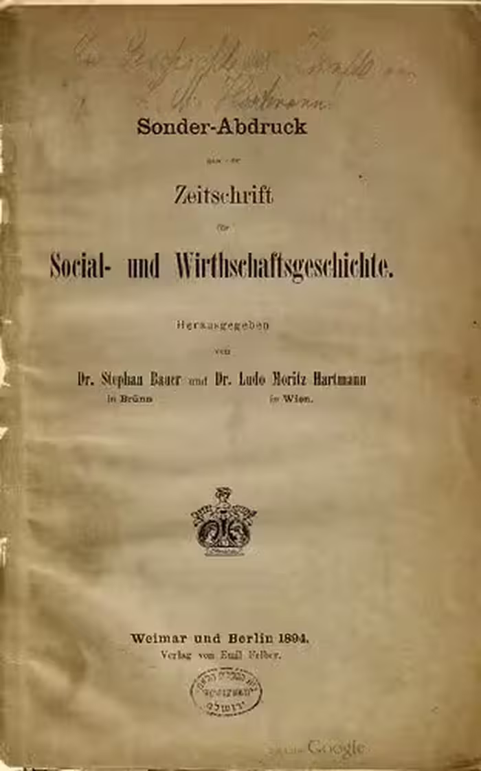 خرید و دانلود نسخه کامل کتاب Zur Geschichte der Zünfte im frühen Mittelalter