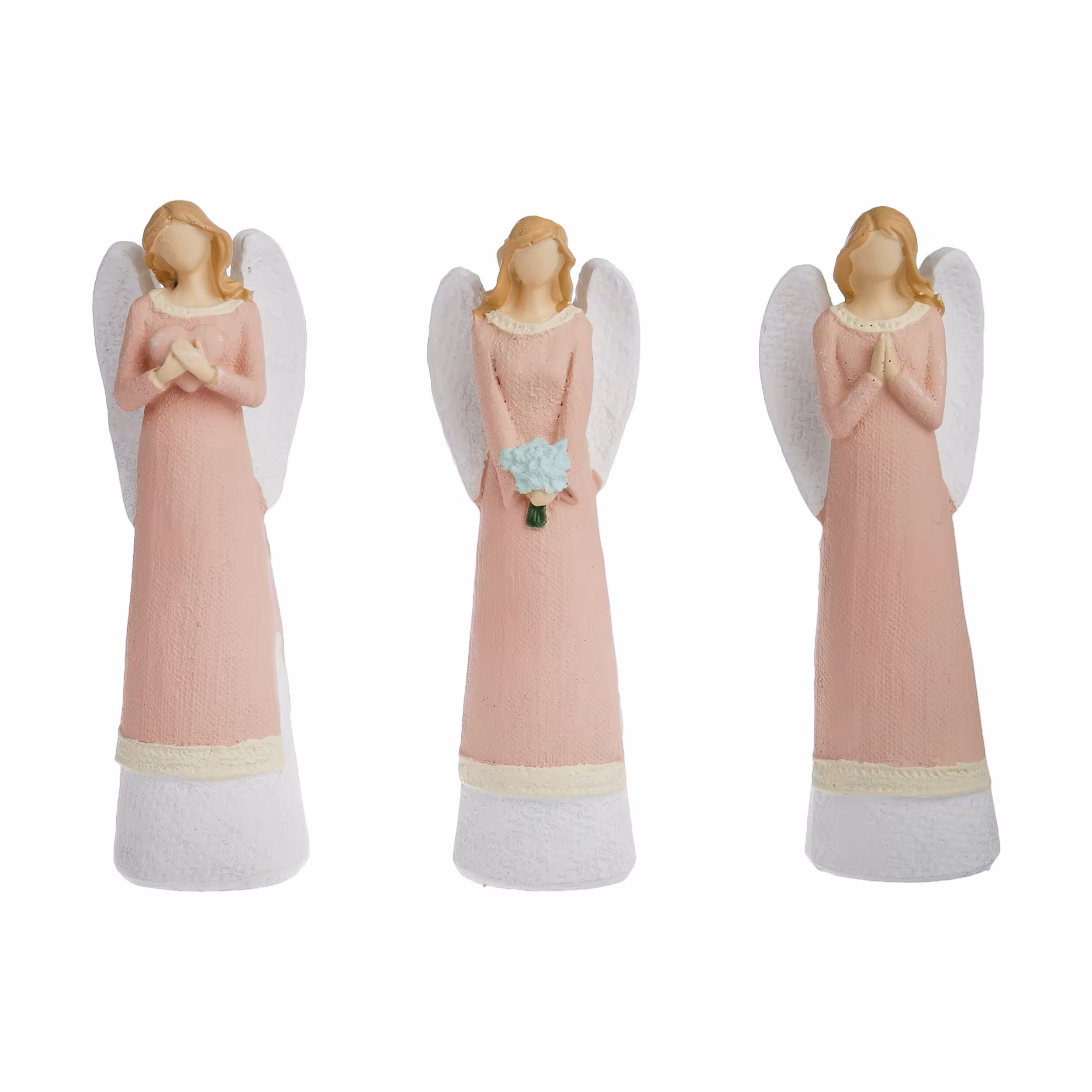مجسمه مدل فرشته مجموعه 3 عددی