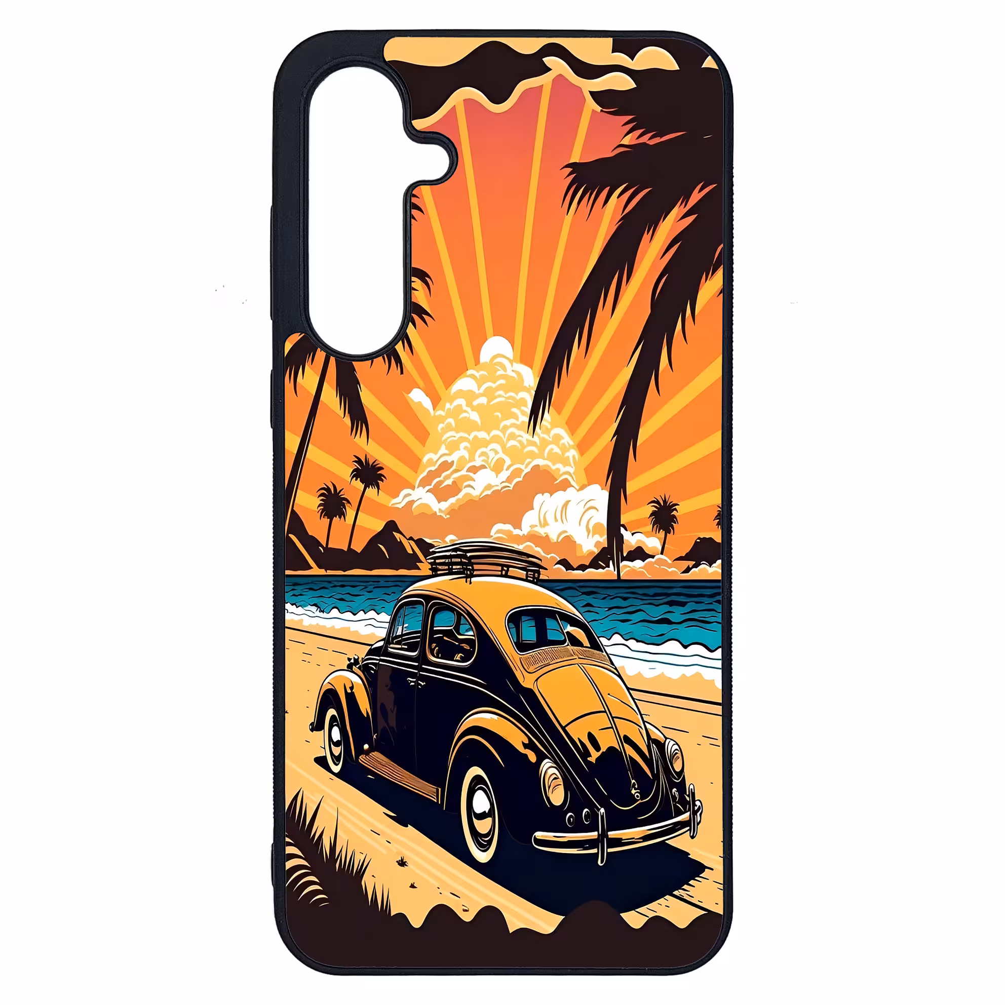 کاور طرح ماشین کد G-084 مناسب برای گوشی موبایل سامسونگ Galaxy A55 | دیجی قاب دونی